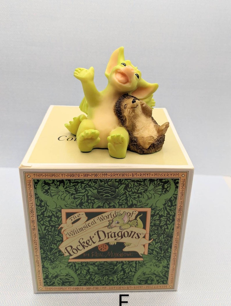 1 Individual Pocket Dragon Hopalong Gargoyle All New In the Box SIGNED Whimsical World F-HEDGEHOG'S JOKE