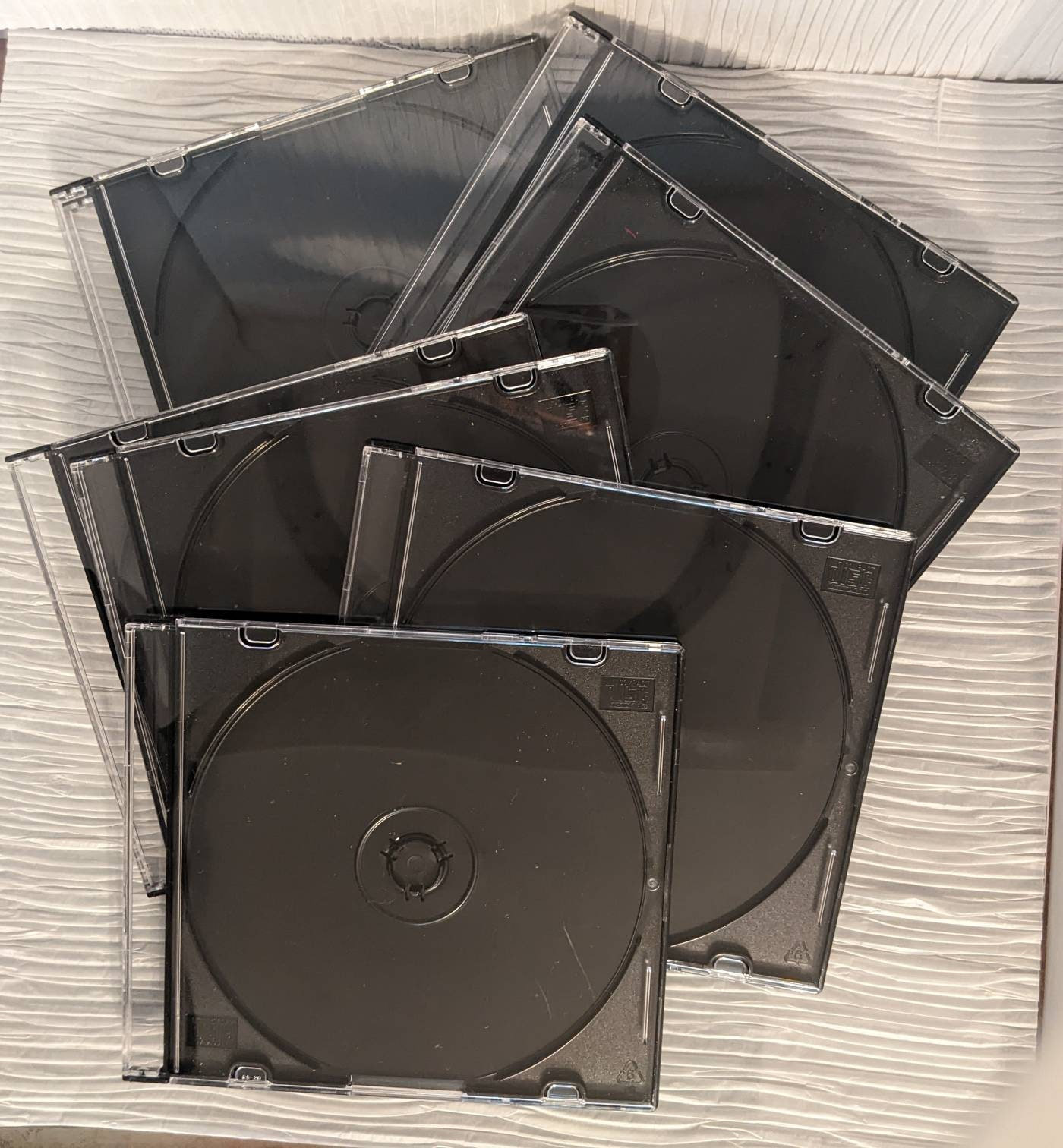 CD & DVD PLASTIC Slim Cases 5mm Thick New Etsy