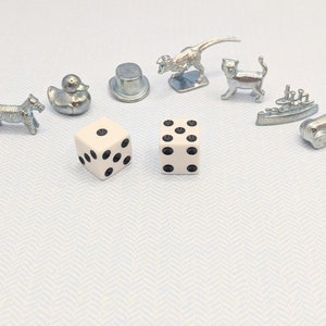 CLASSIC MONOPOLY Game Replacement Pieces  Pre-Owned