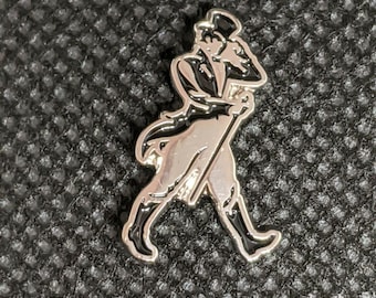 Johnnie Walker Whiskey Promo Lapel Pin Brand Vintage