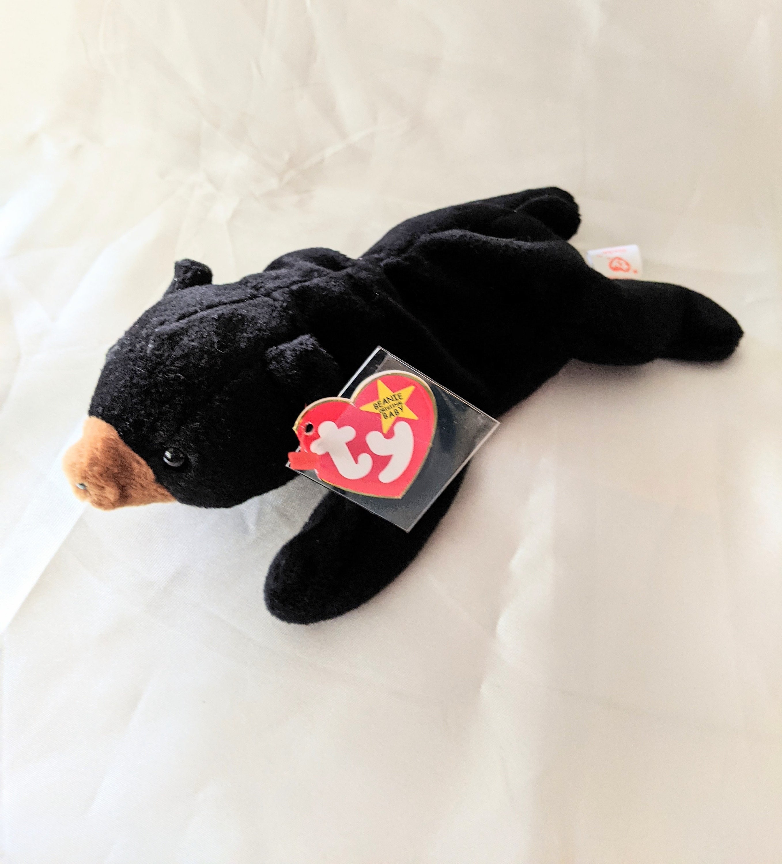 Rare Ty Beanie Baby Blackie the Bear 1993 Retired With ERRORS - Etsy