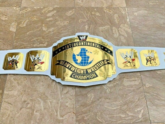 Wwe Intercontinental Champion Belt Replica Etsy