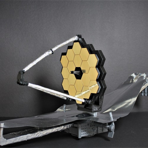 3D Printed James b Space Telescope Model Kit Etsy