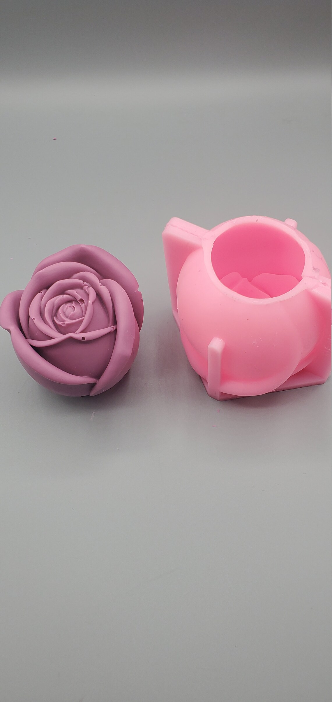 Silicone Chocolate Rose Mold Etsy