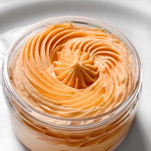 PRIVATE LABEL / BULK 4 oz. Emulsified body butter, dry skin, body frosting, whipped emulsified body butter (case of 6)