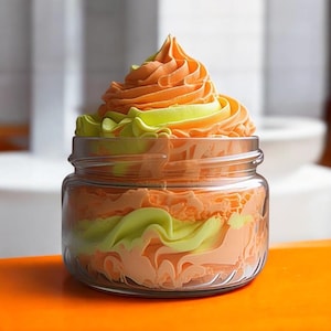 PRIVATE LABEL / BULK Mango Coconut body scrub 4 oz. (Case of 6)