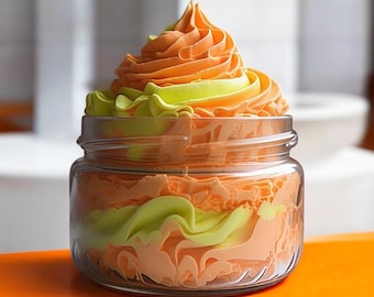PRIVATE LABEL / BULK Mango Coconut body scrub 4 oz. (Case of 6)