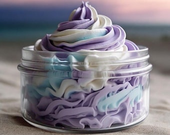 PRIVATE LABEL / BULK Jasmine, Berries, three color body scrub 4 oz. (Case of 6)
