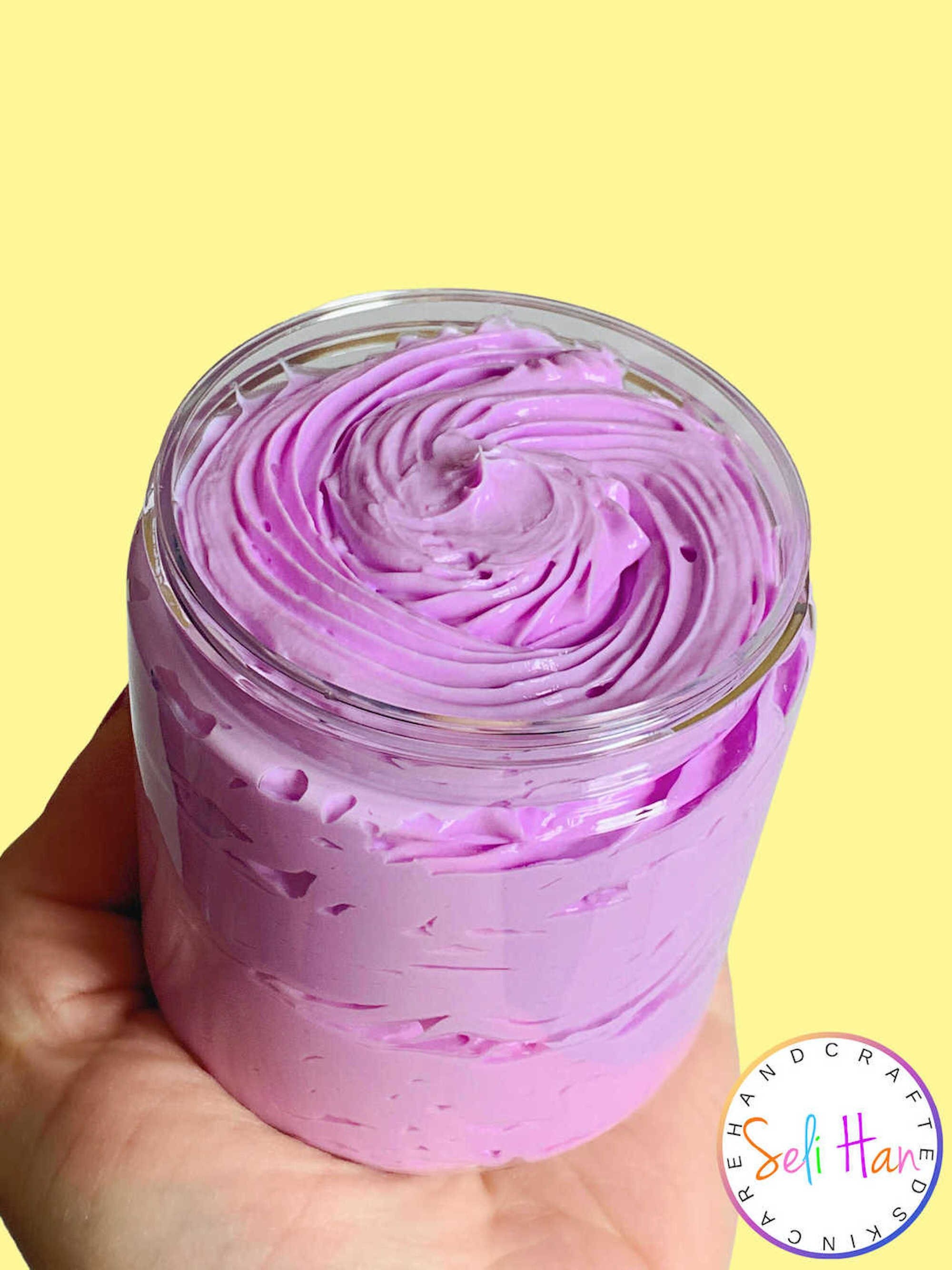 PRIVATE LABEL / BULK 8 oz Emulsified body butter, dry skin, body frosting, whipped emulsified body butter, case of 6