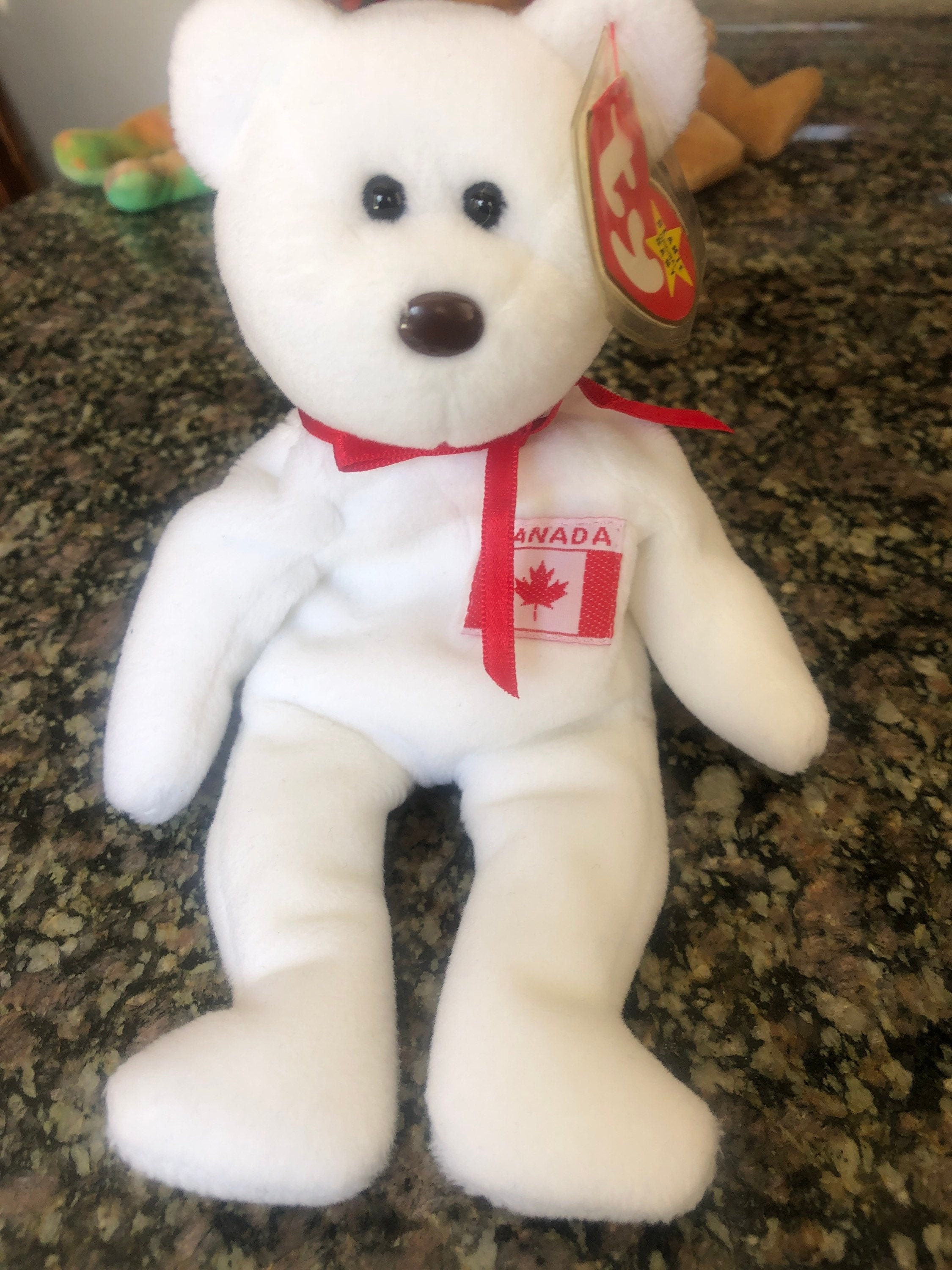 Rare TY Maple Beanie Baby PVC Etsy