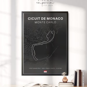 Grand Prix-poster van Silverstone of een ander circuit Art Print, F1-kunst, 3 voor 2 aanbieding, perfecte cadeaus voor motorsportfan, formuleprints, cadeau papa #374