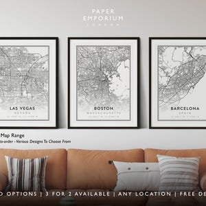 Personalised Map Prints Any Location, 3 for 2 Offer, - City Print, City Map, Map Print, Map Print, Map Print Poster, Custom Map, Map #099