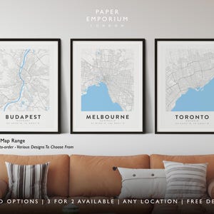 Custom City Map Print: Personalized Location Art (3 for 2 Offer)