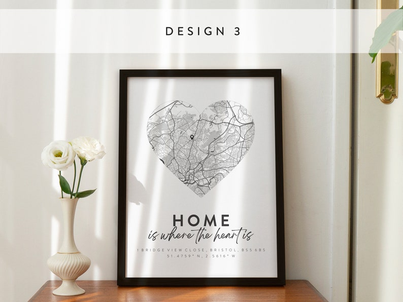 Home Is Where Mum Is Print, Personalised Gift for Mum, Mothers Day Family Gift, Custom Mothers Day Print, Gift for Mum Nan Custom Décor 210 image 5