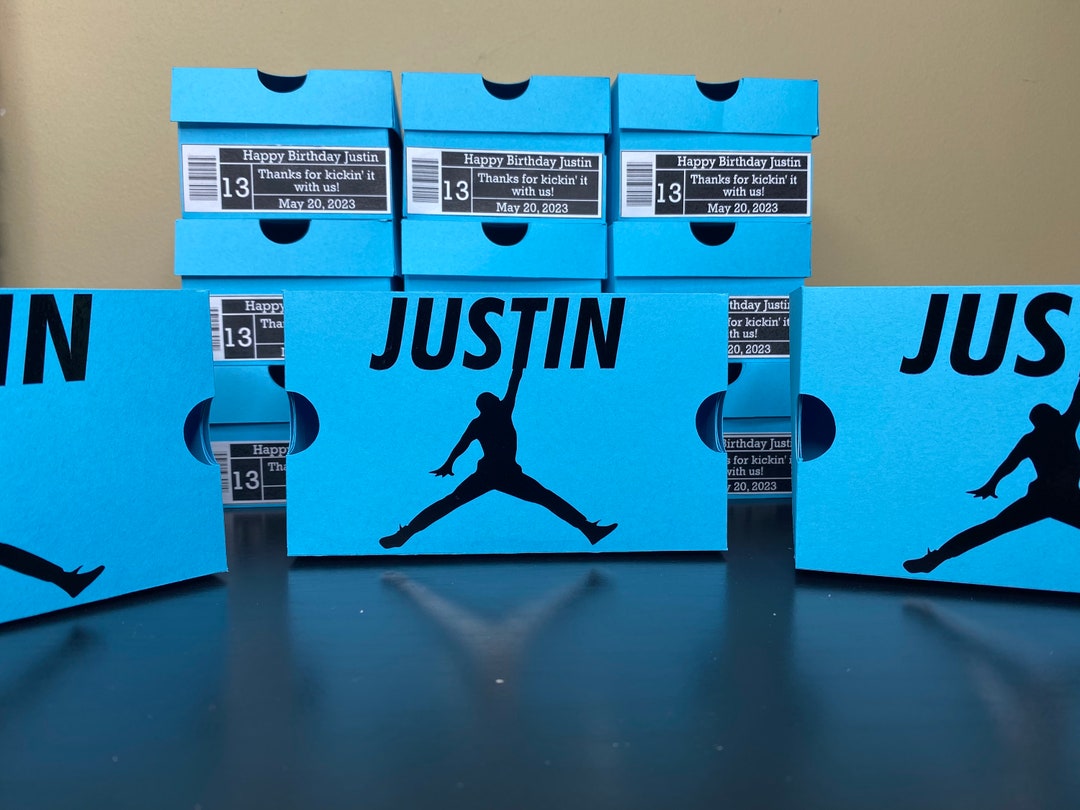 Shoe Box Party Favors Gifts for Birthday Fully Assembled Etsy