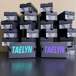 Shoe Box Party Favors | gifts for birthday | Fully Assembled Sneaker Box Favors | Sneaker Party | Mini Sneaker Party Favors