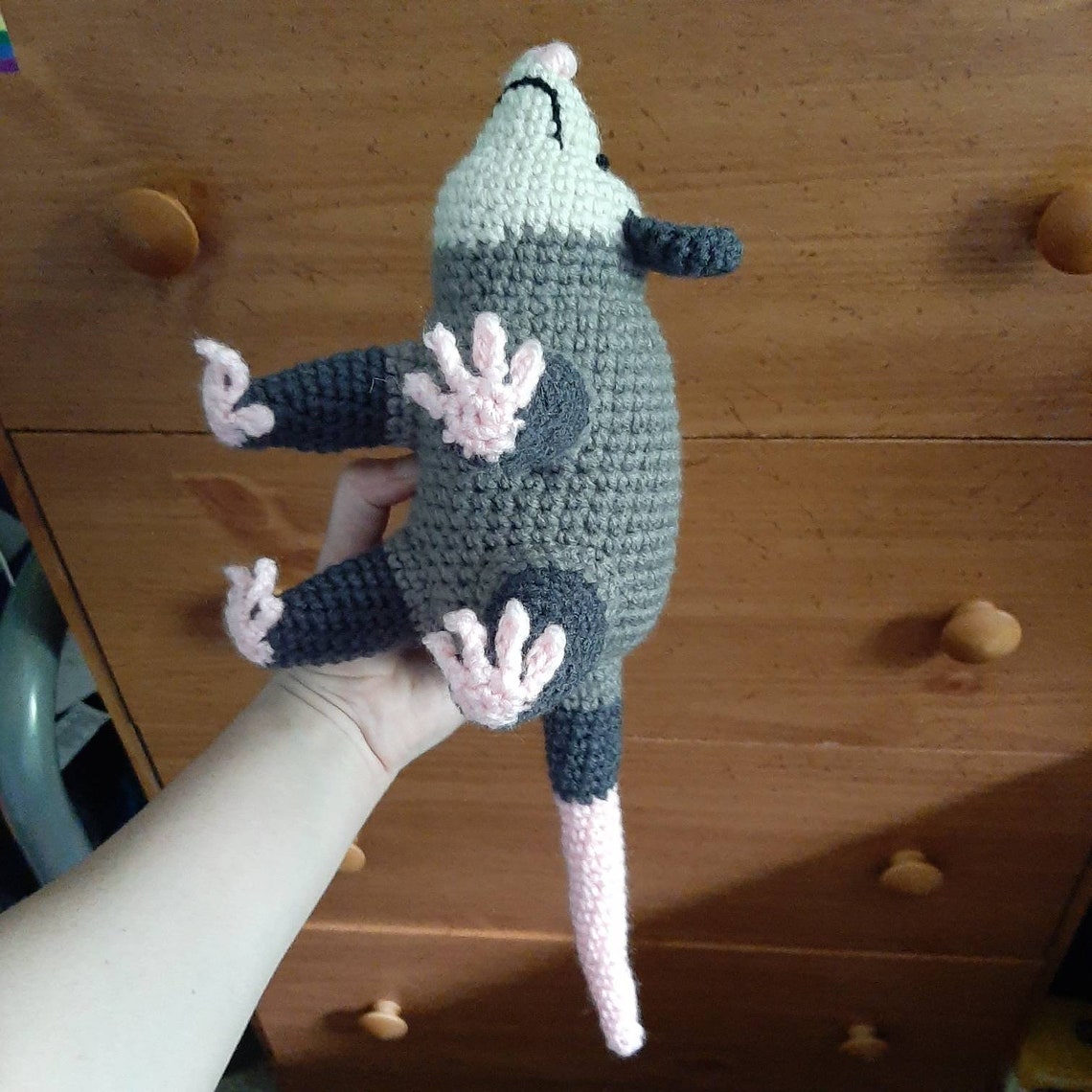 Crochet Opossum Pattern PDF digital download Etsy
