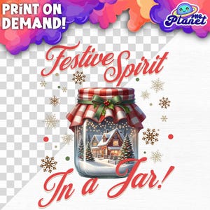 Mason Jar Christmas PNG Christmas Mason Jar PNG Holiday Png Holiday shirt Png Mason Jar Png