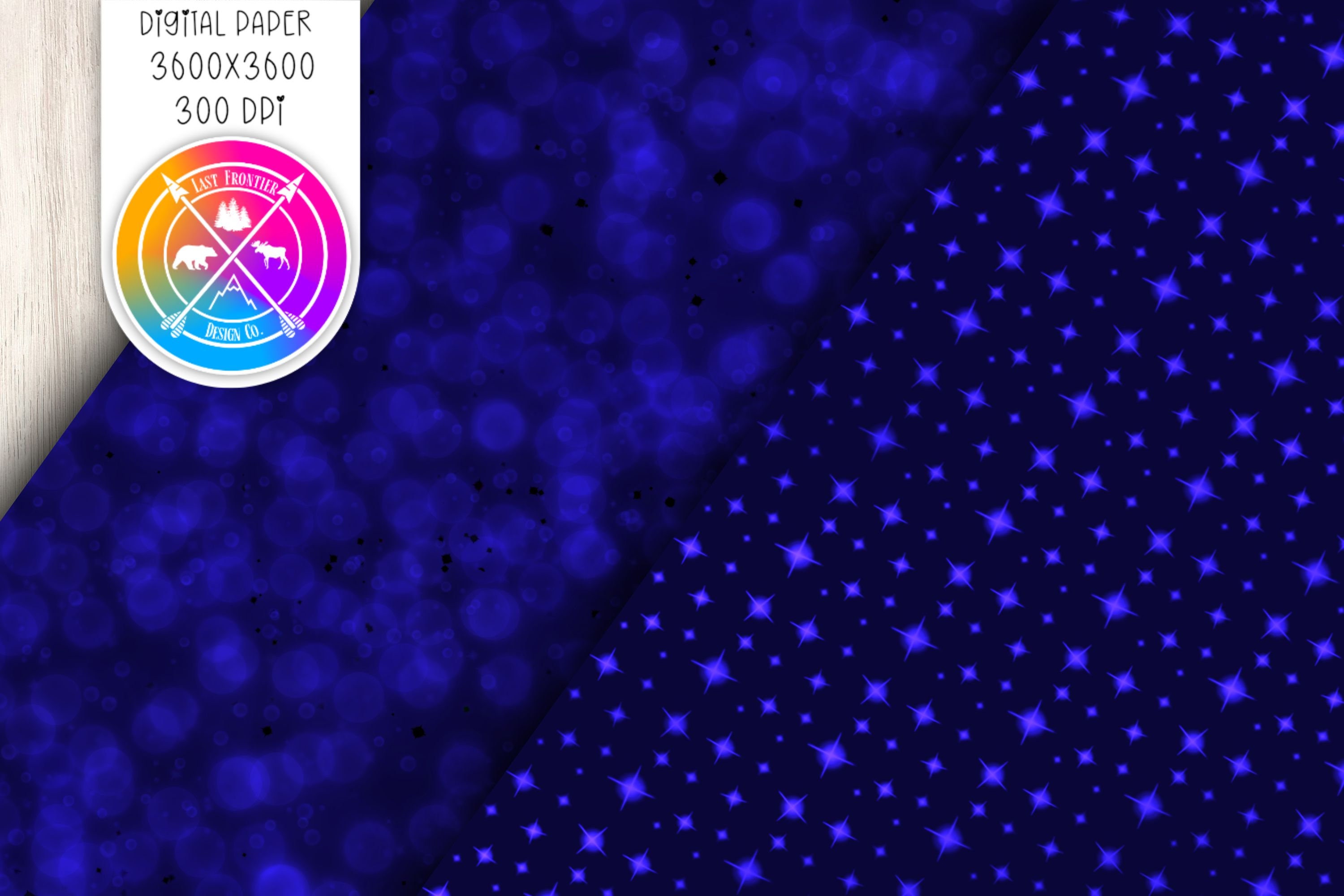 Digital Blue Paper Printable Blue Paper Scrapbook Paper Blue - Etsy
