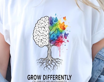 Autism Awareness Png, Neurodiversity Design (Digital Download)