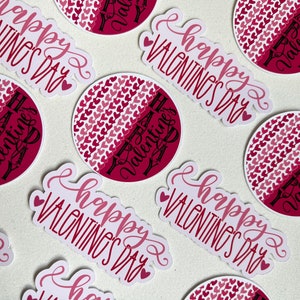 Valentines Day Theme Cupcake/Cake Toppers - V Day Cupcakes | Love Day Decor | Lay flat cupcake topper | love day