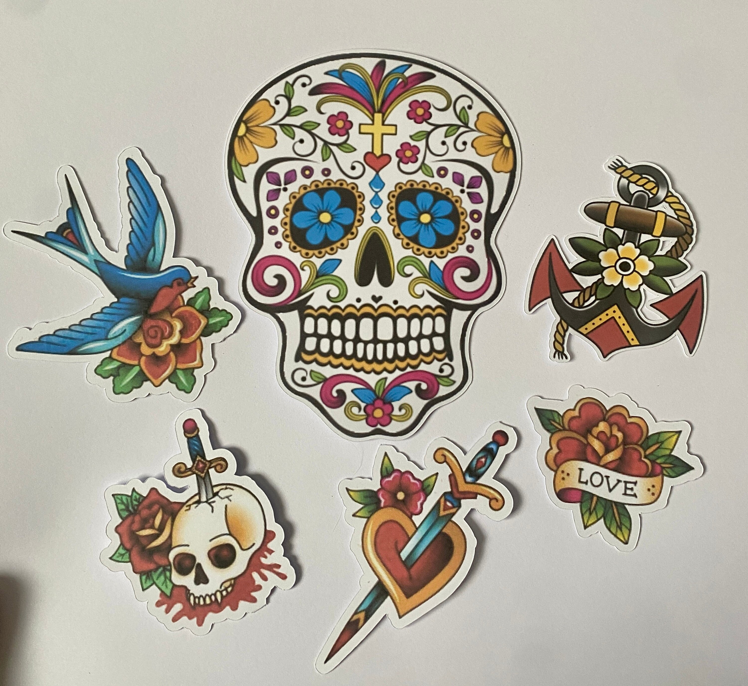Day of the Dead Cake Topper Birthday Party Party - Etsy