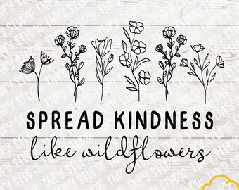 Download Spread Kindness Svg Etsy