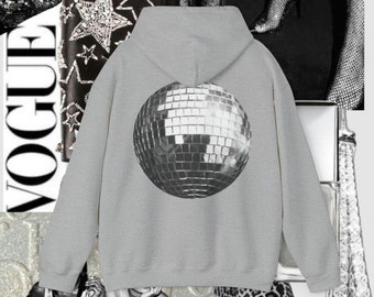 Disco ball hoodie, hoodie, unisex hoodie, aesthetic hoodies, trendy hoodie