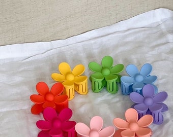 flowers hair clip