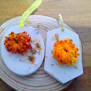 Scented Soy Wax Sachet: Dried Flowers Wardrobe Freshener