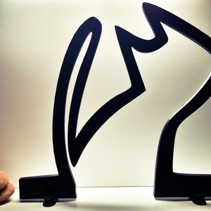 La Linea figure | "Cat XXL" | large color selection | Wall Art wall art | Stick figure | Additions | Gift