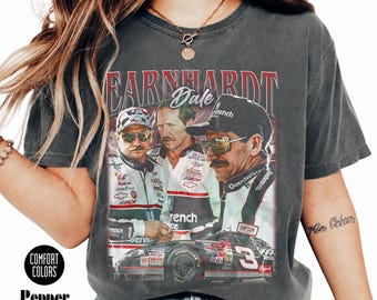 Dale Earnhardt NASCAR Legend hyllningströja, racingfangåva, t-shirt i bekväma färger FD