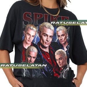 Spike Buffy The Vampire Slayer Shirt, Spike Vampire Aesthetic, Comfort Colors Unisex Tee