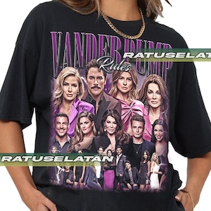 Camiseta unisex de Vanderpump Rules, con gráfico de cultura pop y colores cómodos.