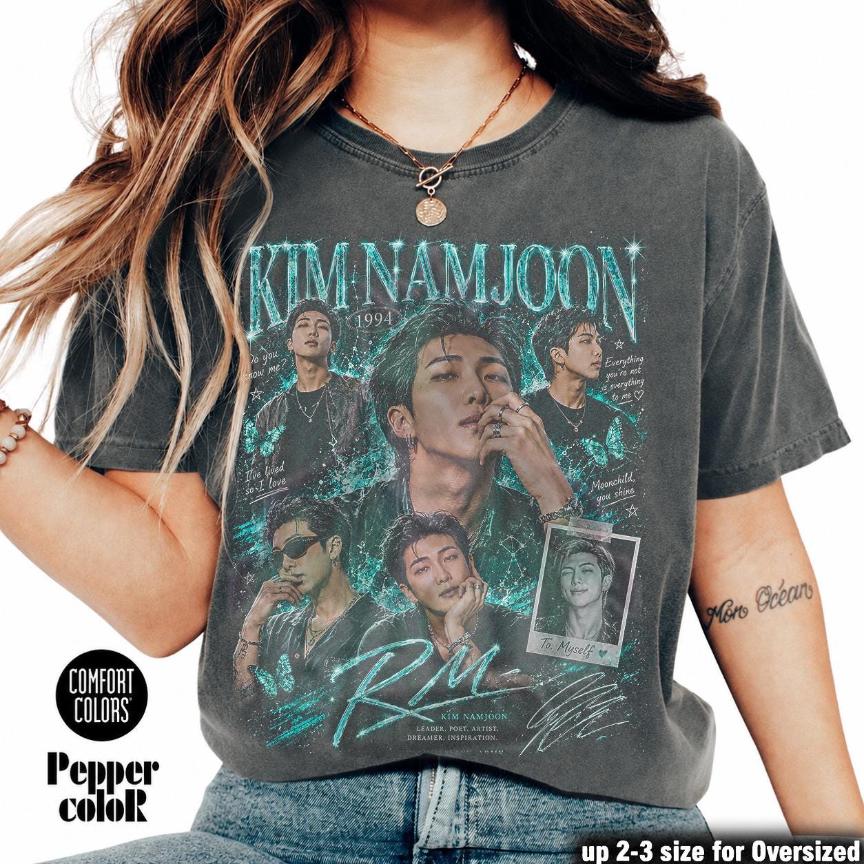 Kim Namjoon Bts Rm - Etsy