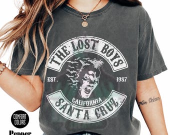 The Lost Boys Shirt, 80s Horror Vampire Movie Tee, Retro Cult Classic T-Shirt, Gothic Aesthetic Gift, Unisex Fan Merch FD