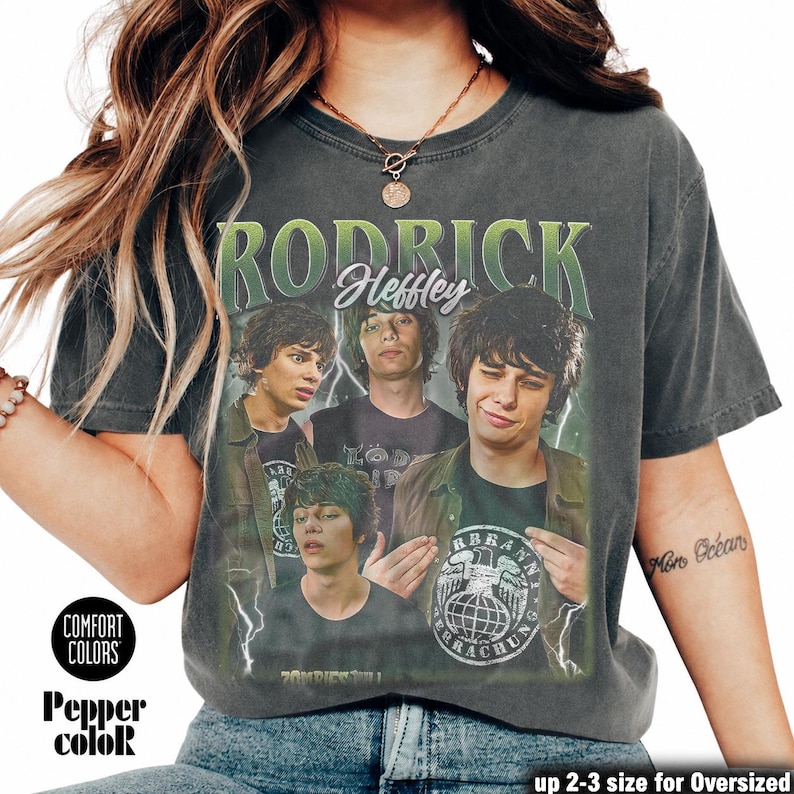 Rodrick Design Rodrick Heffley Cartoon Punk Brother Shirt,pop Culture Graphic,unisex ...