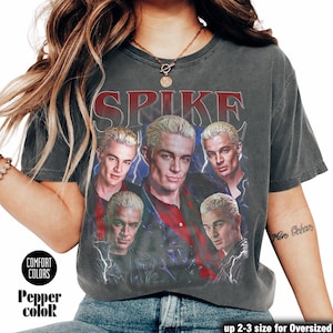 Spike Buffy The Vampire Slayer Shirt, Spike Vampire Aesthetic, Comfort Colors Unisex Tee FD