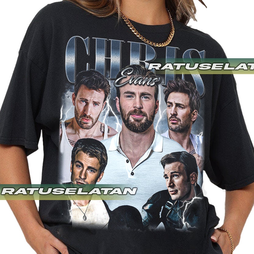 Sagoma Di Cartone A Grandezza Naturale Di Chris Evans (Maglietta Colorata) – Ritaglio Da Collezione Celebrity Cutouts, 190 Cm, Alta Definizione