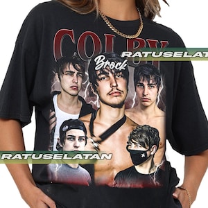 Maglietta vintage Colby Brock in edizione limitata, regalo per donna e uomo, maglietta unisex