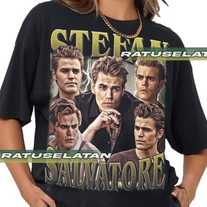 Stefan Salvatore TVD Shirt, Stefan Salvatore Inspired Tee, Gothic Vampire Style, Comfort Colors Unisex