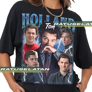 Tom Holland MCU Inspired Shirt, Celebrity Fan Graphic Tee, Comfort Colors Unisex