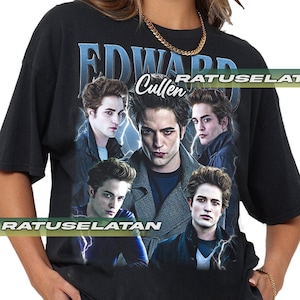 Edward Cullen 2000s Vampire Shirt, Fantasy Romance Gift, Comfort Colors Unisex Shirt
