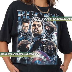 Maglietta unisex morbida Bucky Barnes
