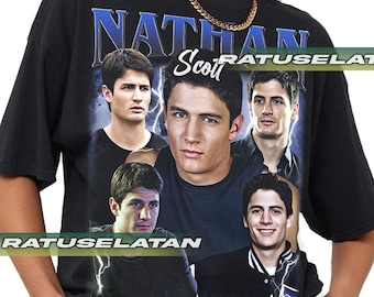 Nathan Scott – One Tree Hill TV Show Tee – Basketball Star Character Graphic Shirt – Teen Drama Series Merch – Gift for Movie Fan T-Shirt FD