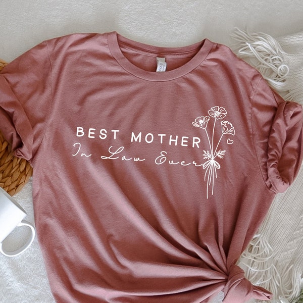Awesome Mother In Law Shirt, Mother In Law Gifts, Mothers Day Birthday, Mother In Law shirt from Daughter Son In Law, Cool Mother In Law Tee