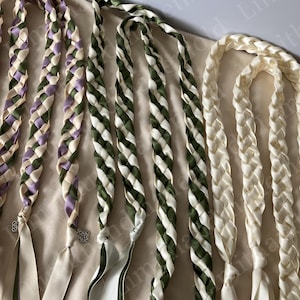 Personalized Handfasting Cord,Design Your Own Unity Ribbon for Weddings,Rituals & Celebrations,Braided Keepsake Cord Choose Your own Colours