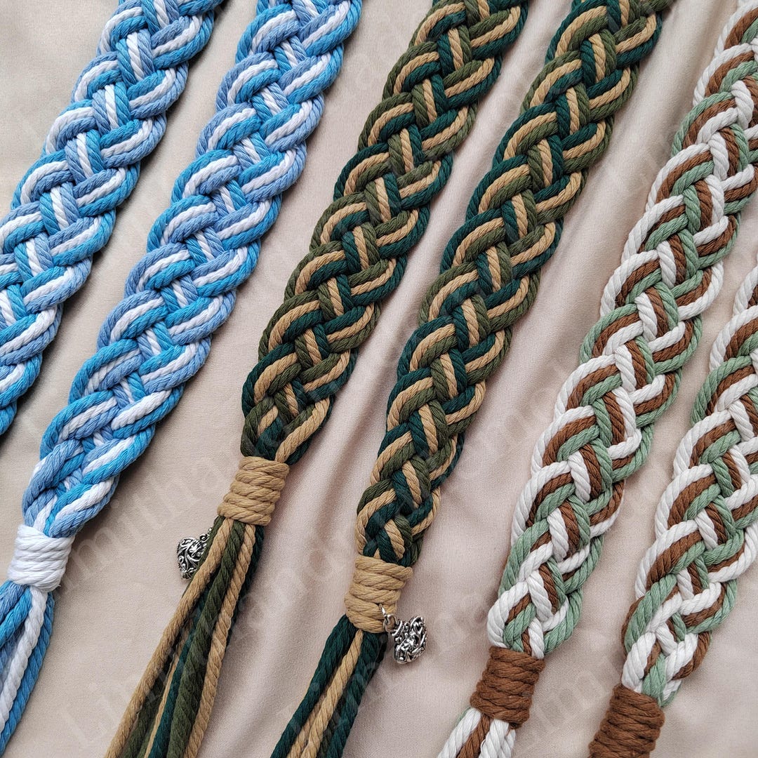Scottish Rope Personalized Handfasting Cord,celtic Knot Wedding Cord,pagan Ceremony ...