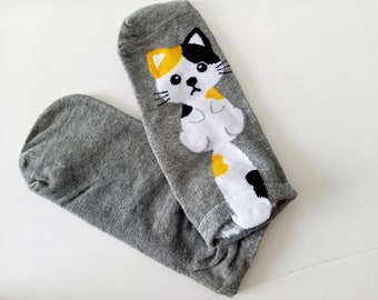 Chat Chaussettes Etsy