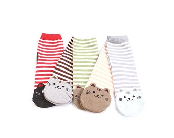 Chat Chaussettes Etsy